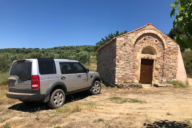 Explore the Secrets of Wine and Olives in Rethymno - The off-road viewpoint and the scenic bits that make it feel like Crete