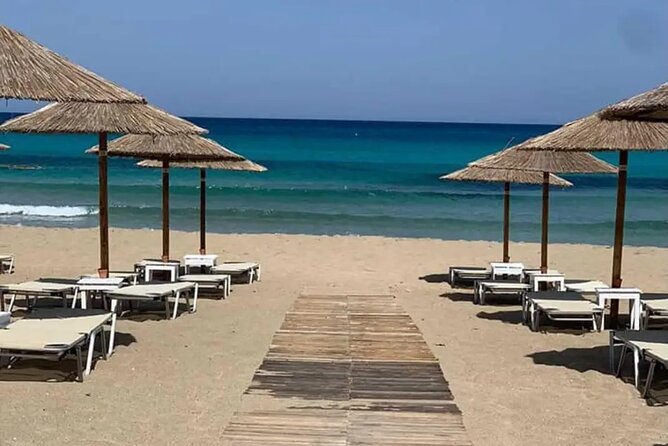 Falasarna Beach Private Jeep Tour with sunbeds & lunch - The Beach Setup That Saves Your First Hour: Sunbeds, Umbrella, and Refreshments