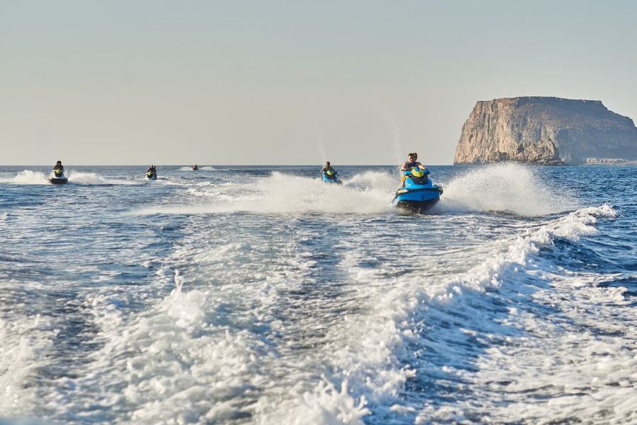 Falasarna: Jet Ski Safari to Balos Beach - The 30-40 minute jet ski ride out, what to expect
