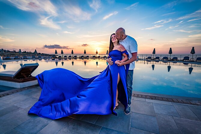 Flying Dresses Photo Shoot in Crete - Denys and His Partner: The Kind, Fun Direction Factor