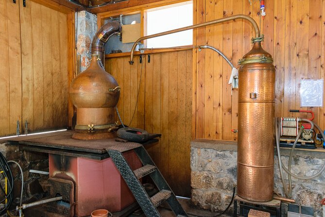 Food Tasting Tour of Chania Villages - Peroulakis Distillery: the raki lesson starts with a tour and a taste