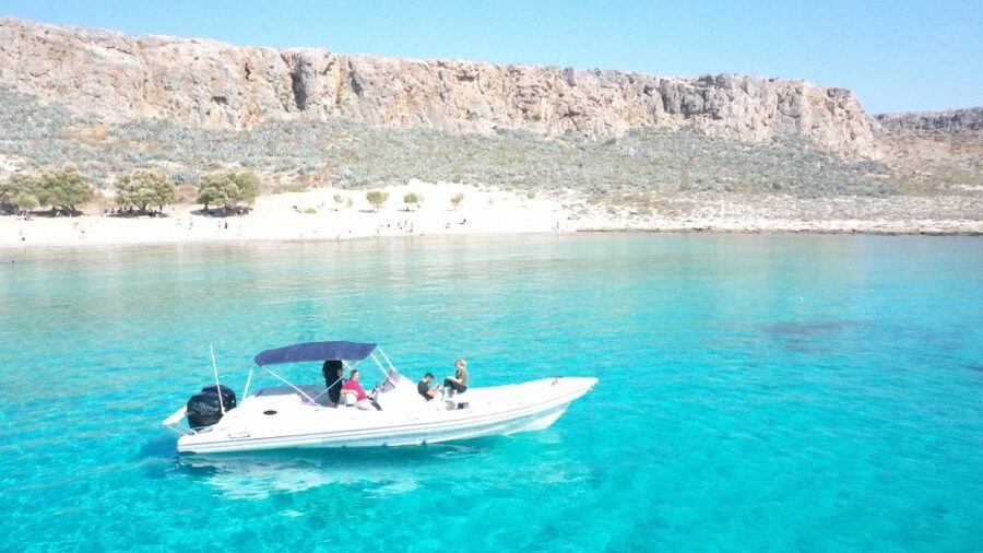 From Chania: Private Balos Bay & Gramvousa Island Boat Trip - The sailing in between: snacks, drinks, and possible secluded bays