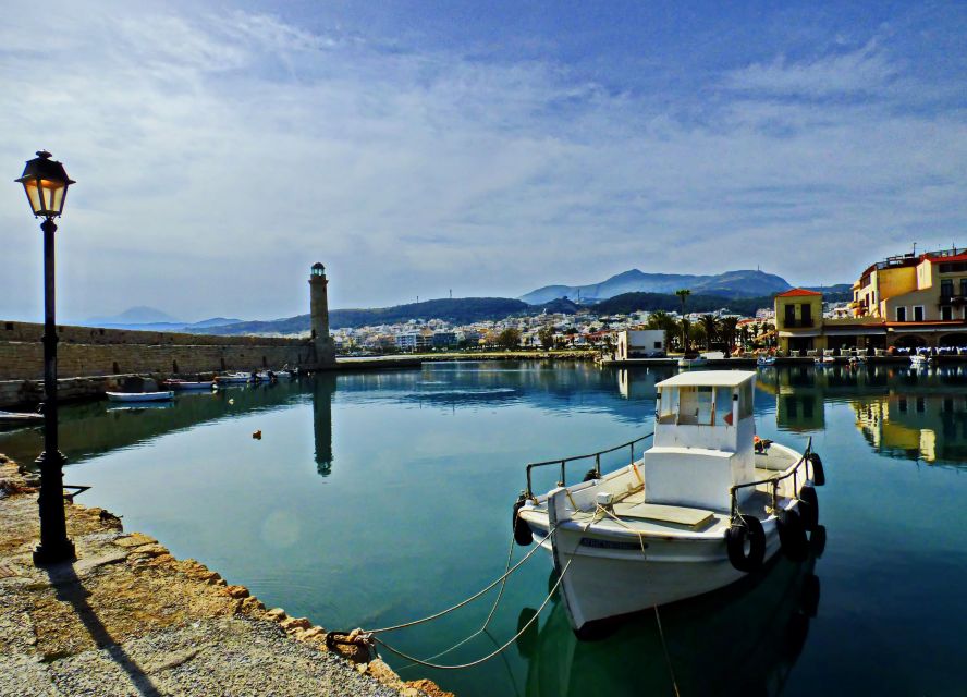 From Chania: Rethymno, Lake Kournas & Olive Oil Tasting Tour - Getting From Chania In Comfort: AC Van, Wi-Fi, USB Ports