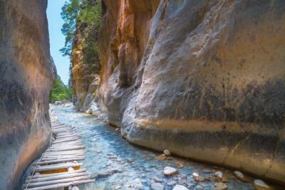 Samaria Gorge with Professional Hiking Guide