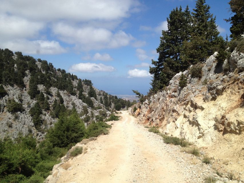 From Chania: White Mountains Land Rover Safari - Panoramic viewpoints at 1,350 meters: photos, wind, and good timing