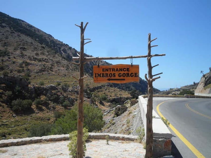 From Georgioupoli: Easy Hiking Day-Trip to Imbros Gorge - 8 hours of walking, views, and a beach reset