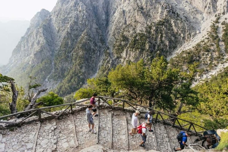 From Heraklion,Agia Pelagia,Malia: Samaria Gorge Guided Trip - The White Mountains Drive to Omalos, With a Real Warm Up