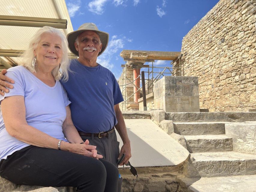 From Heraklion: Cave of Zeus & Knossos Palace Private Tour - Private Luxury Car, Door-to-Door Pickup from Heraklion