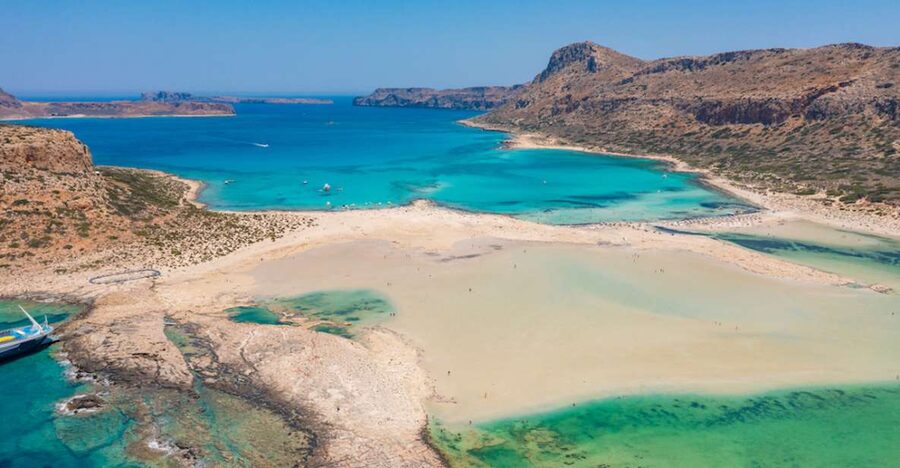 From Heraklion: Cruise to Balos Lagoon and Chania Old Town - Cruise to Gramvousa: fortress views and that feeling of moving away from the crowds