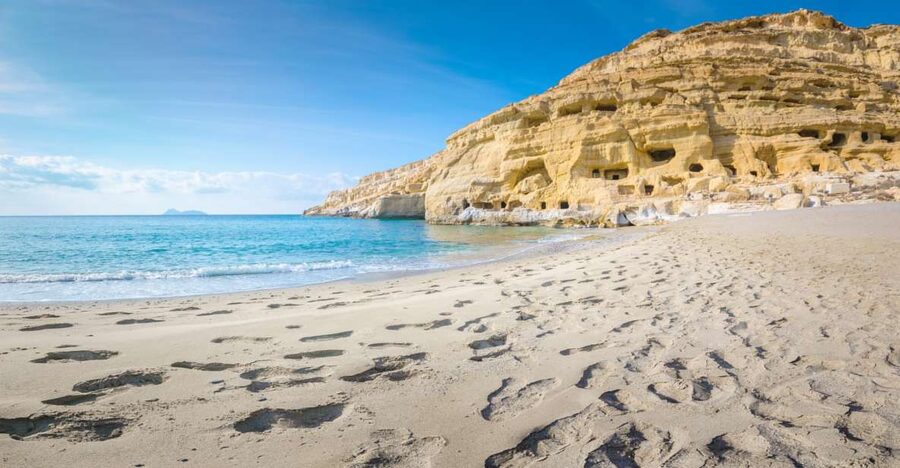 From Heraklion: Day Trip to Matala Hippie Beach and Caves - The 11:00 arrival: Matala Beach free time you can actually use