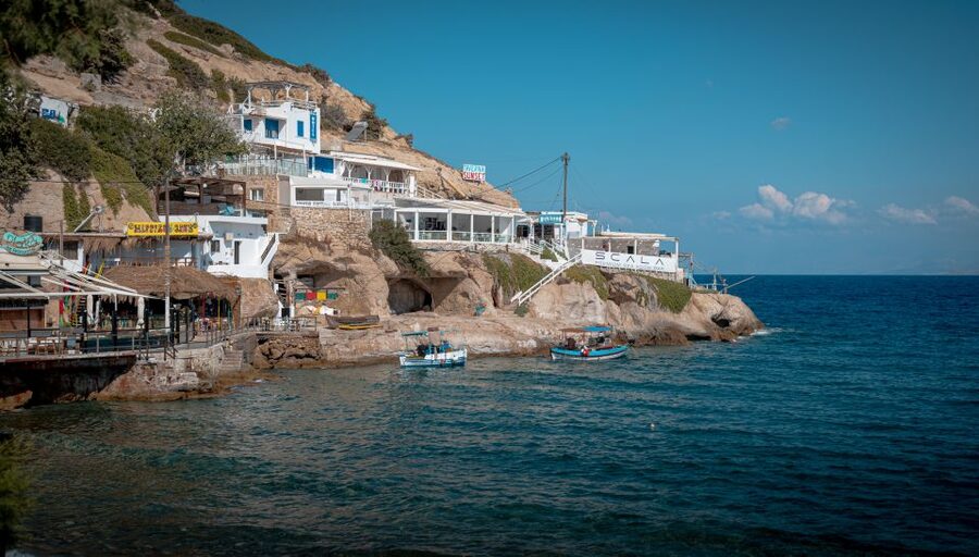From Heraklion: Day Trip to Matala Hippie Beach and Caves - Visiting the caves of Matala: optional entry and real climbing