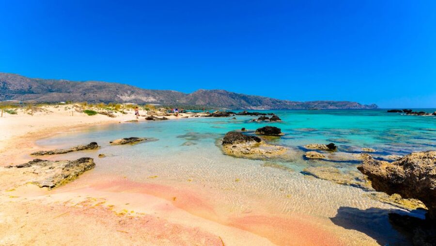 From Heraklion: Guided Trip to Elafonisi Beach with PickUp - Your 4 hours at Elafonisi: swimming, snorkeling, and pink-sand walks