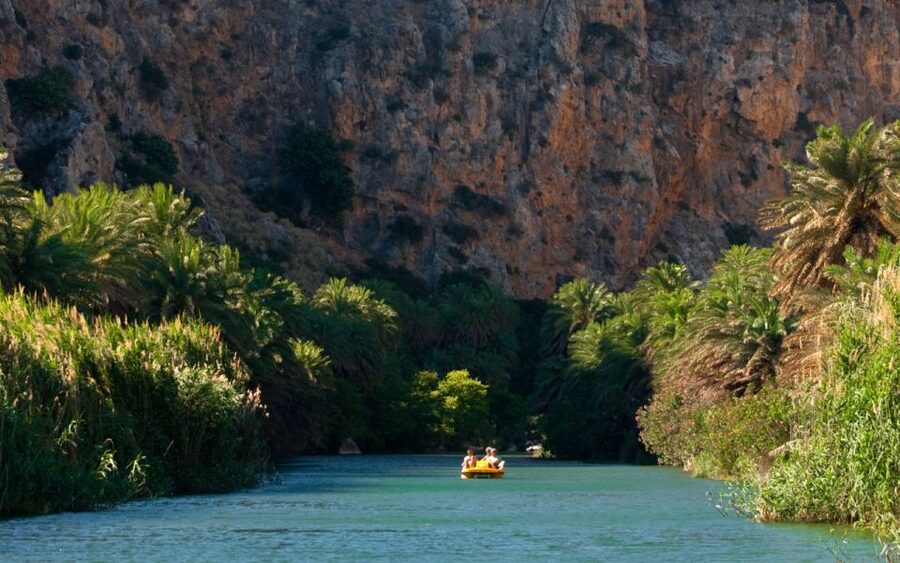 From Heraklion: Preveli Tropical Beach & Palm Forest Hike - Preveli Palm Beach, Where River Meets the Sea
