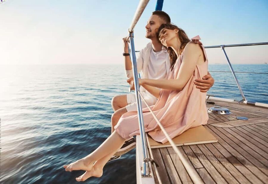 From Heraklion: Private Sunset Trip with our Hanse 470 - Meeting at Cafe Marina, Finding the Boat, and What to Bring
