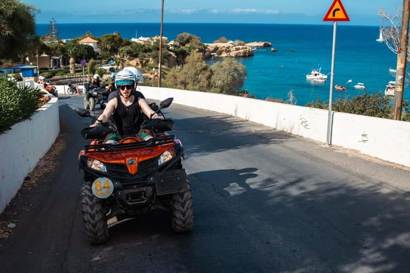 From Heraklion: Quad Safari Wild Crete Evening Tour - Skotino Cave on the way, plus why the coastal route feels smoother