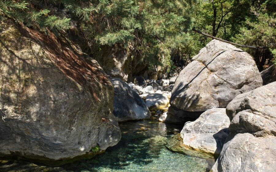 From Heraklion: Samaria Gorge Full-Day Guided Hiking Tour - The end of the gorge: Agia Roumeli beach time and lunch by the sea