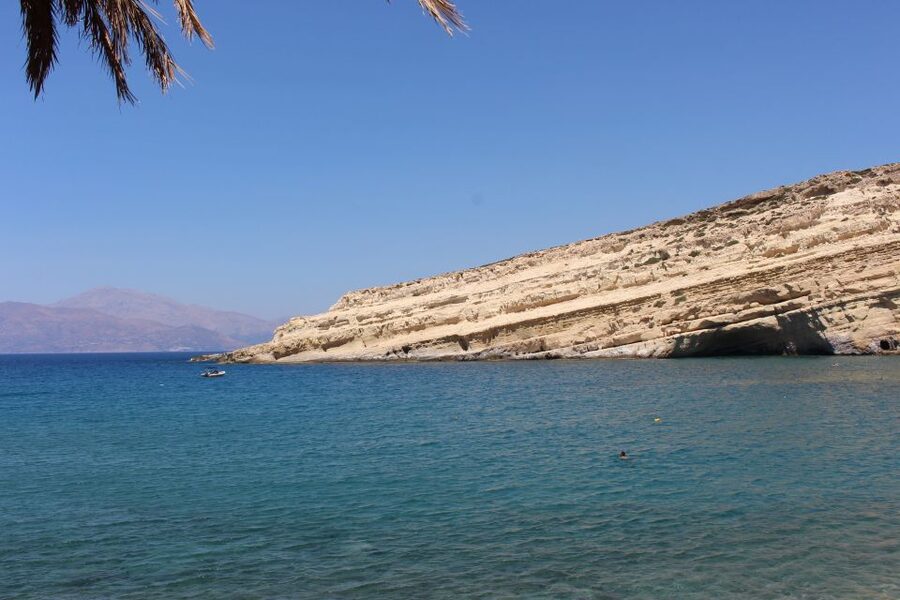From Heraklion: South Crete Festos and Matala - A Full Day South of Heraklion: History and Sea Time