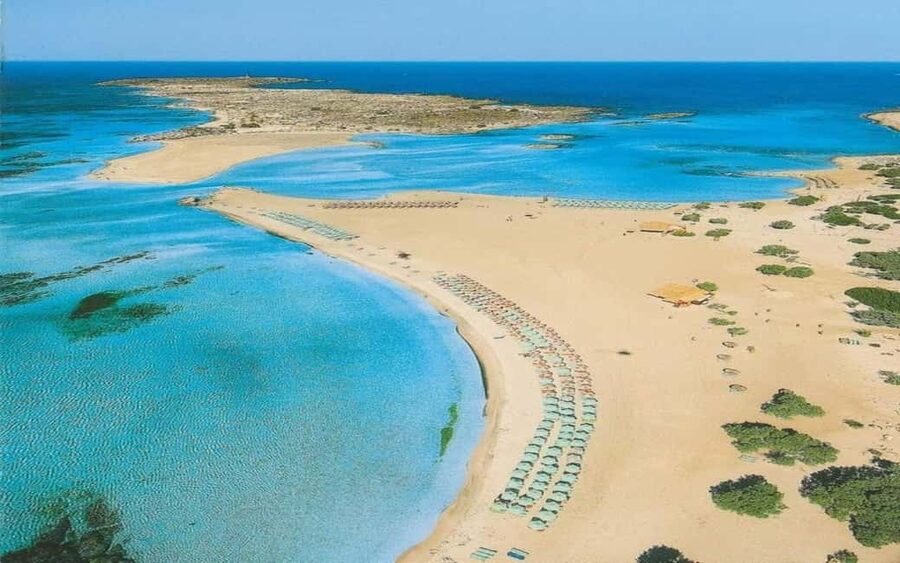 From KAVROS/GEORGIOUPOLIS : Elafonisi Island Pink Sand Beach - The bus ride through Topolia Gorge: scenic, long, and worth planning for