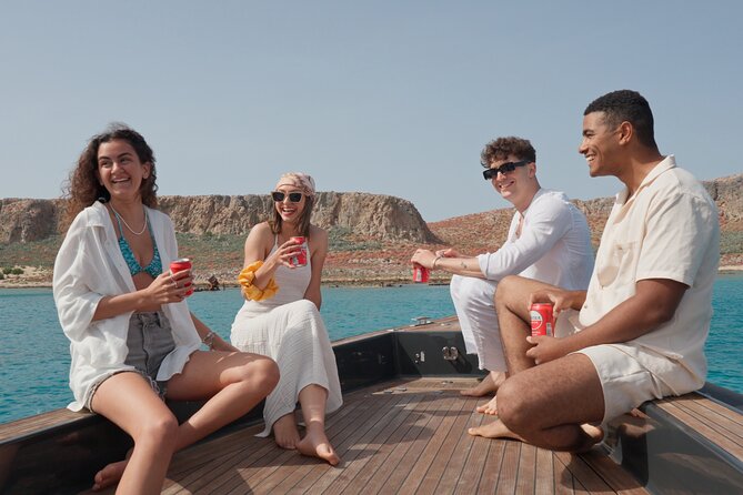 From Kissamos Balos And Gramvousa Speedboat Cruise with Drinks - Key things I’d bet you’ll care about