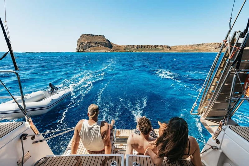 From Kissamos: Balos Gramvousa Sailing Cruise with Lunch - Balos and Gramvousa in one half-day swing from Kissamos
