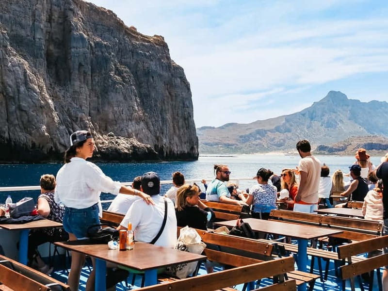 From Kissamos Port: Boat Cruise to Balos Lagoon & Gramvousa - The Gramvousa stop: shipwreck beach, Agioi Apostoloi church, and the Venetian castle hike