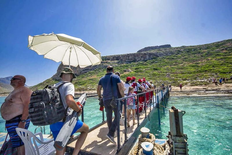 From Kissamos Port: Boat Cruise to Balos Lagoon & Gramvousa - Smart packing for rocky edges, sun, and short swims