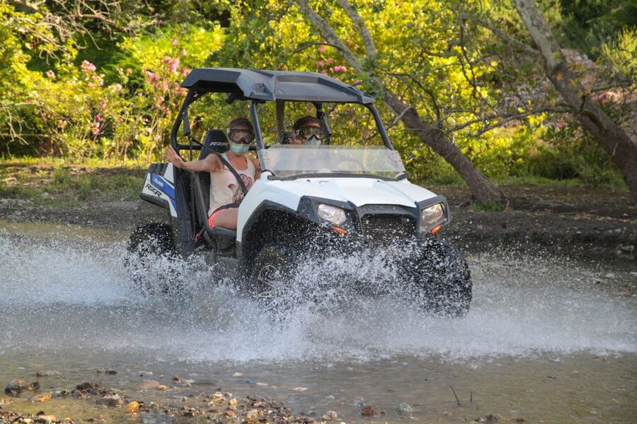 From Rethymno: Half-Day Off-Road Buggy Safari - Coffee at Gidospito: a classic kafeneion break with Lake Potami views
