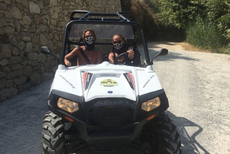 From Rethymno: Half-Day Off-Road Buggy Safari - Getting to the start: pick-up zones and the meeting point reality