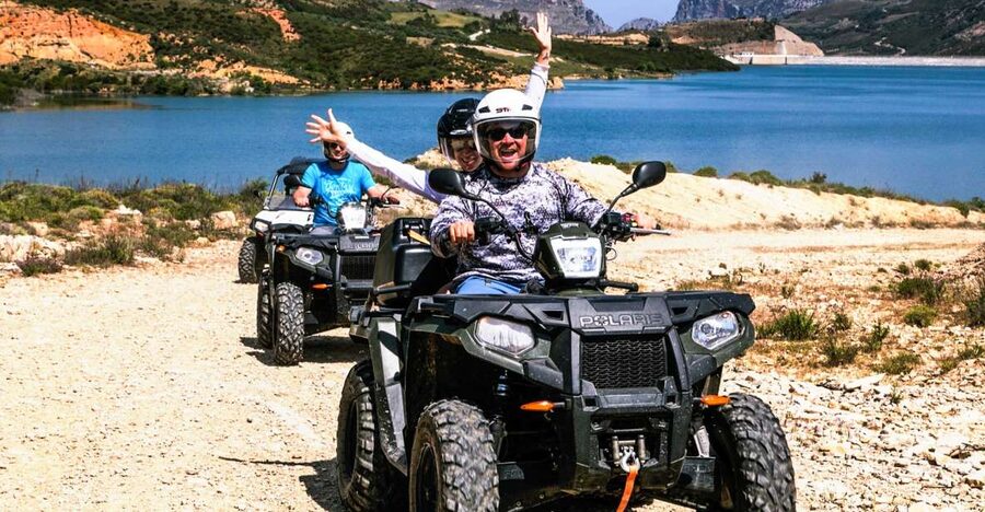 From Rethymno: Half-Day Quad Bike Safari - The Quads, Briefing, and Driver Rules You Should Know
