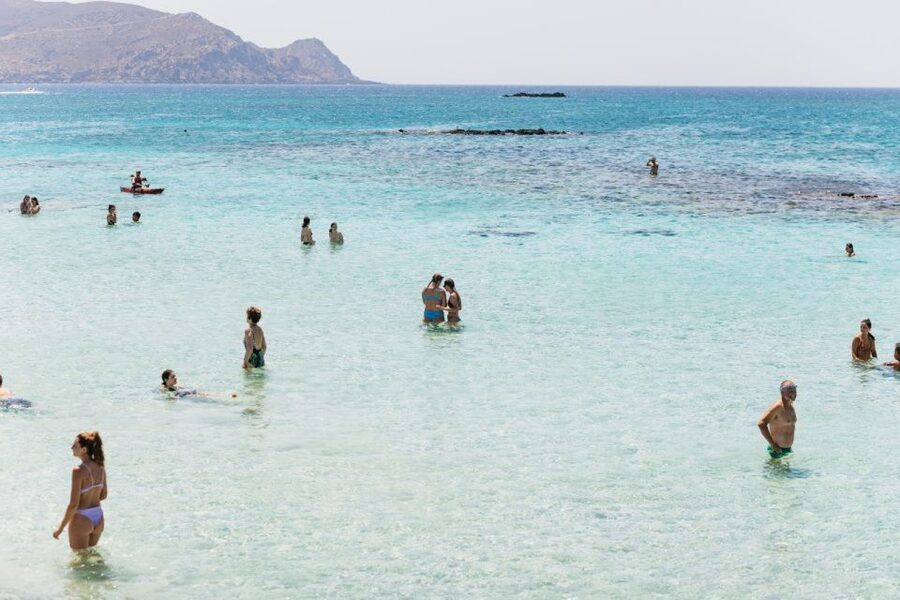From Rethymno/Kavros: Elafonisi Island Pink Sand Beach Tour - Beach time reality: crowds, sunbeds, and what you should bring