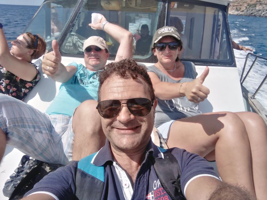 From Rethymno: Kourtaliotiko, Preveli Palm Beach, & Damnoni - Guide and driver quality: what you’re really paying for