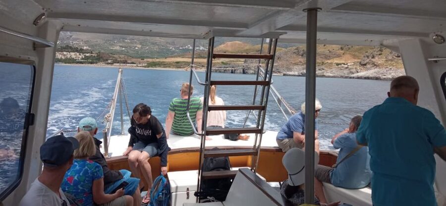 From Rethymno: Kourtaliotiko, Preveli Palm Beach, & Damnoni - The boat ride to Preveli: why that 30 minutes counts