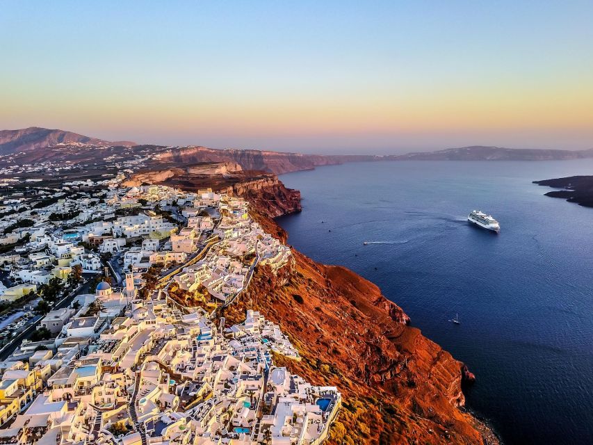 From Rethymno: Santorini Guided Tour and Cruise from Crete - Fira and the Caldera edge, 2 hours of views and choices