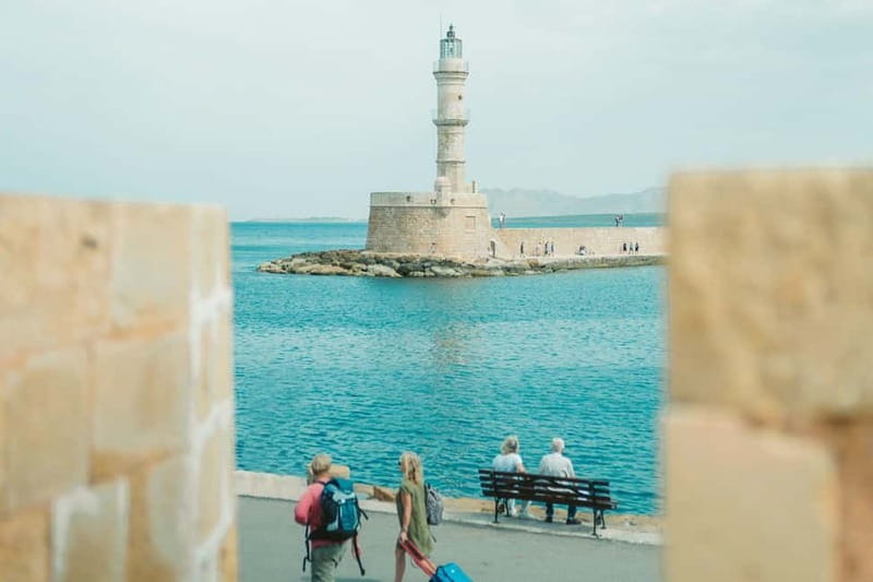 Full Day from Rethymno: Elafonisi Pink Beach & Chania City - The lagoon walk to the island, how to do it without stress