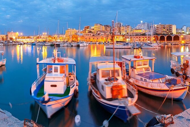 Full-Day Tour Knossos and Heraklion From Chania - Heraklion city walk plus 2 hours 30 for doing your way