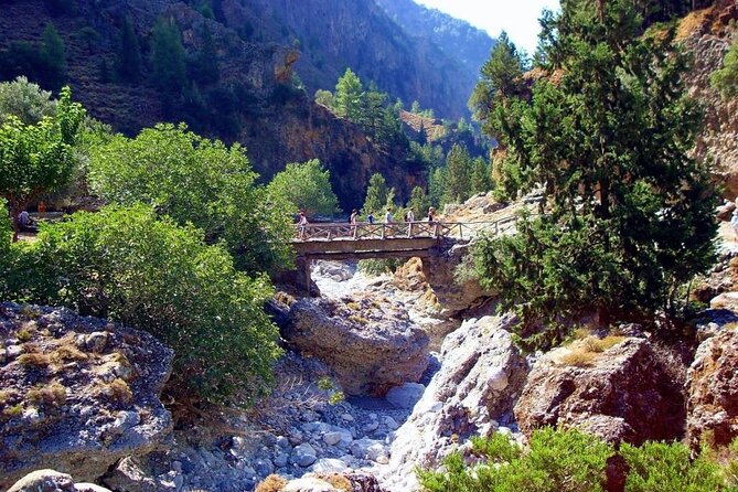 Full Day Tour Samaria Gorge From Chania - Tour style: mobile ticket and a guided day in an air-conditioned bus