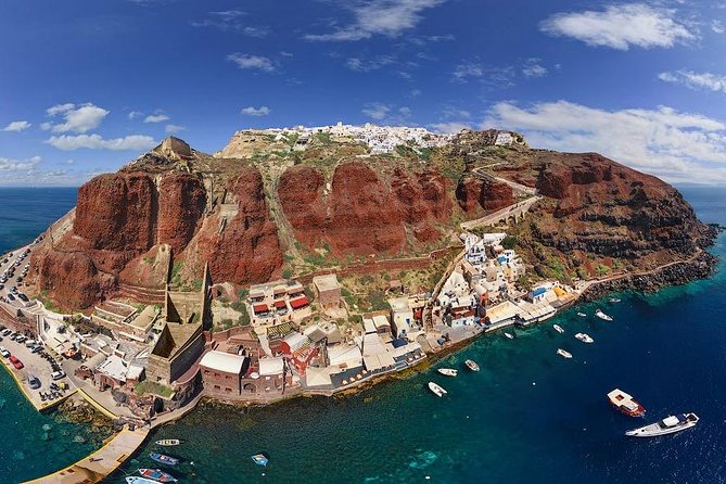 Full-Day Trip to Santorini island by Boat from Rethymno with Transfer your Hotel - Fira in the capital: alleys, shops, and volcano and caldera cliff views