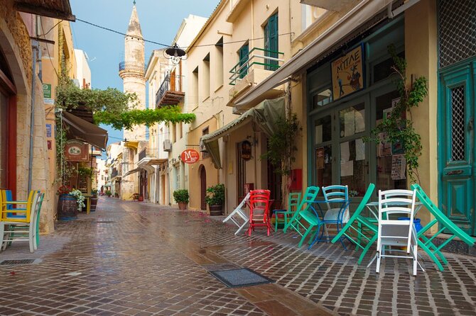 Full-Day West Crete Tour: Chania & Rethymnon Old Town and Kournas Lake - Rethymnon Old Town: Port Walks, Beach Road Views, and Fort Area Energy