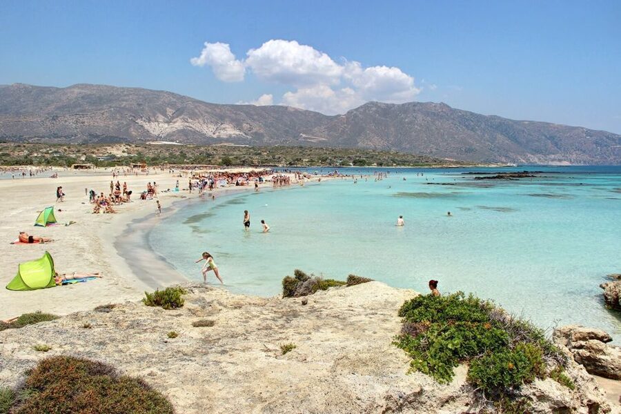 Georgioupolis Area: Full-Day Bus Trip to Elafonisi Island - Kissamos Port stop: a quick reset and photo break