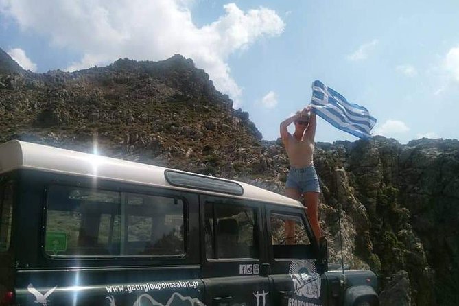 Georgioupolis Safari Off Road Tours Outdoor Activities Land Rover Defender - From Georgioupolis Pickup to a Land Rover Defender Day
