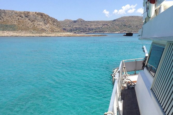 GRAMVOUSA and BALOS Boat & Beach & Lunch on CRETE - Kissamos departure: your starting point on the water