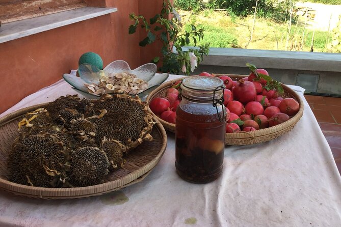 Greek Home Cooking Class at a Seaside Villa in Crete with Mary - Drinks with your meal: wine, tsikoudia-raki, tea, or juice