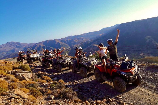 Half-Day Rethymno Quad Safari - Thavma viewpoint over Rethymno: the payoff shot