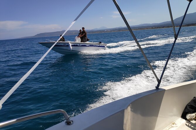 Half-Day Small-Group Boat Safari in Crete - Driving Your Own Motorboat Near Omprogialos (Without the Stress)