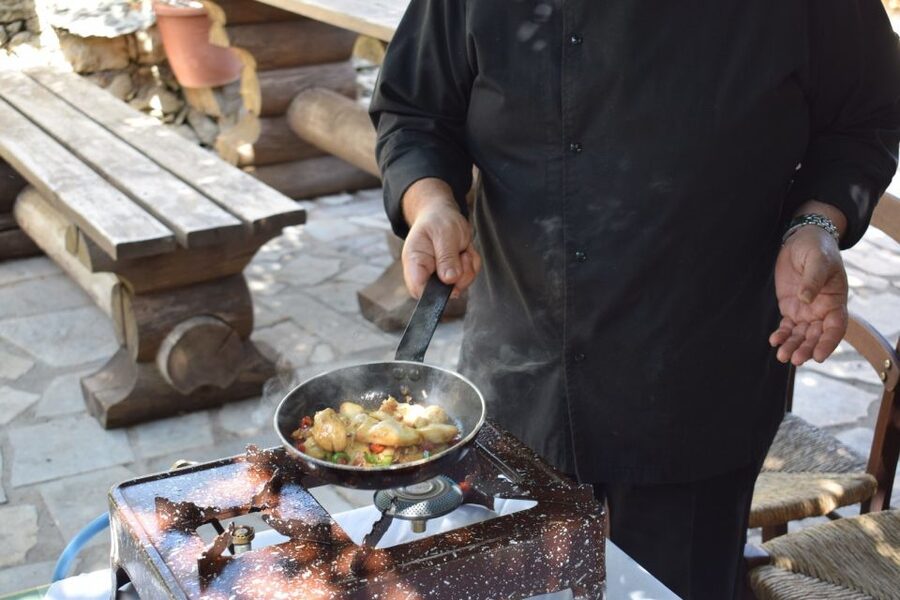 Heraklion: Authentic Greek Food Cooking Class - Traditional Village Tour, Then Museum of Cretan Folk Art
