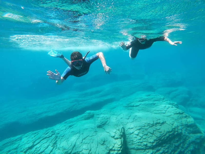 Heraklion: Boat Safari with guided snorkeling/diving tour. - Cruise views and the rock formations you notice from the water