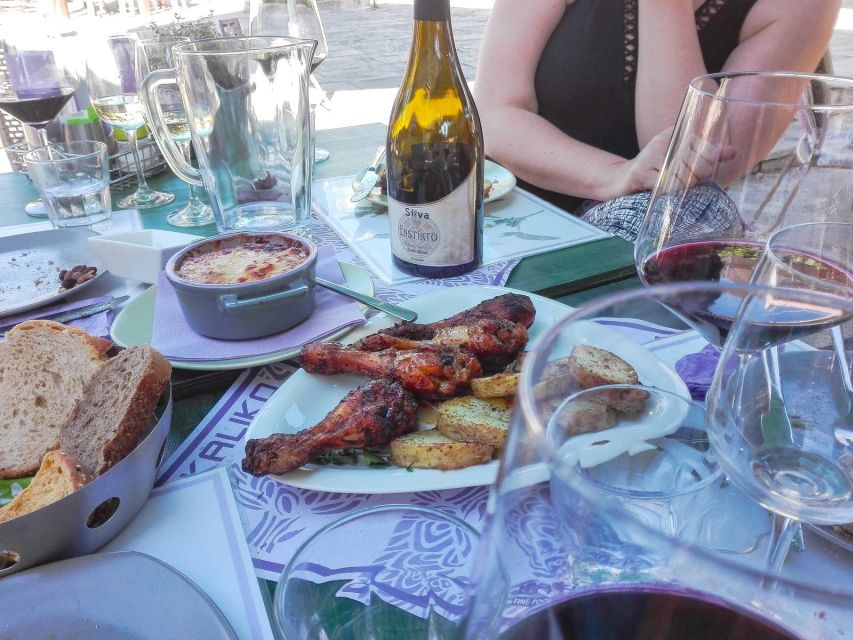 Heraklion: Cretan Wine Tasting Tour & Gourmet Lunch - The main downside: you really do drink and eat a lot