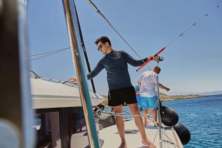 Heraklion:Dia Island Catamaran Cruise with Lunch, Water Toys - Sailing Back to Heraklion, Plus Comfort Details You Notice Later