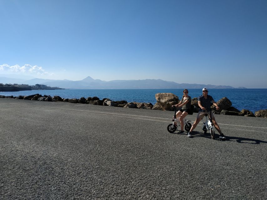 Heraklion: Ecobike Sightseeing Tour with Greek Meze - Your setup at ecobikegreece.gr, helmets, and a quick ride warm-up
