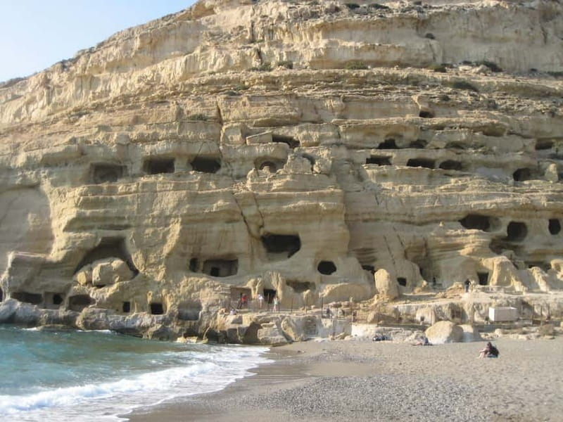 Heraklion: Matala & Zaros Hidden Treasures Day Trip - Key highlights worth your time